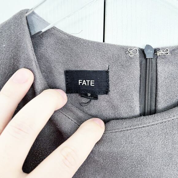 Fate Carmella Faux Suede Dress - Picture 3 of 9